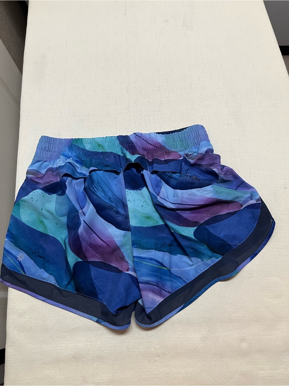 Athleta S Mesh Racer Run 4” shorts - Picture 10 of 15